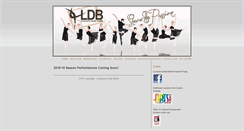 Desktop Screenshot of louisianadeltaballet.com